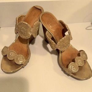 Jack Rogers Wedges Size 8